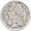 1 франк 1926 года Бельгийское Конго — легенда на французском (CONGO BELGE / DES BELGES)