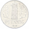 1 пфенниг 1975 года Восточная Германия (ГДР)