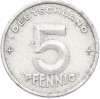 5 пфеннигов 1948 года Восточная Германия (ГДР)