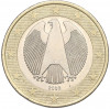 1 евро 2002 года J Германия