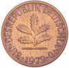 1 пфенниг 1979 года D Западная Германия (ФРГ)