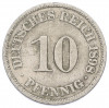 10 пфеннигов 1898 года A Германия