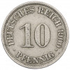 10 пфеннигов 1900 года A Германия