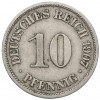 10 пфеннигов 1907 года A Германия