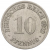 10 пфеннигов 1910 года A Германия