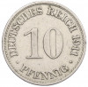 10 пфеннигов 1911 года A Германия