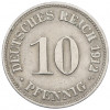 10 пфеннигов 1912 года D Германия