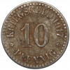 10 пфеннигов 1917 года Германия — город Кассель (Нотгельд)