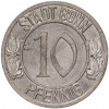 10 пфеннигов 1920 года Германия — город Бонн «Бетховен» (Нотгельд)
