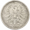 20 пфеннигов 1876 года J Германия