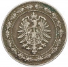 20 пфеннигов 1888 года G Германия