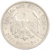 3 рейхсмарки 1927 года F Германия «450 лет Тюбингенскому университету»