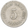 5 пфеннигов 1908 года A Германия