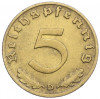 5 рейхспфеннигов 1938 года D Германия