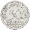 50 пфеннигов 1919 года J Германия