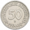 50 пфеннигов 1970 года D Западная Германия (ФРГ)
