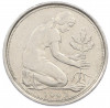 50 пфеннигов 1992 года F Германия