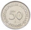50 пфеннигов 1992 года F Германия