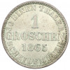 1 грош 1865 года Ганновер