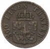 1 пфенниг 1864 года A Пруссия