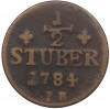 1/2 штюбера 1784 года Юлих-Берг