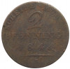 2 пфеннига 1844 года A Пруссия