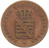 2 пфеннига 1863 года Саксен-Мейнинген